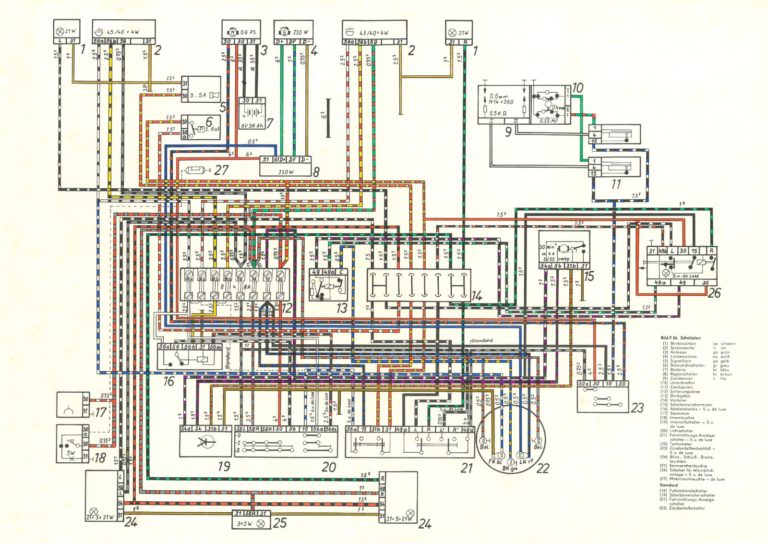 Schaltplan für Trabant 601 - Thomas' IFA Garage